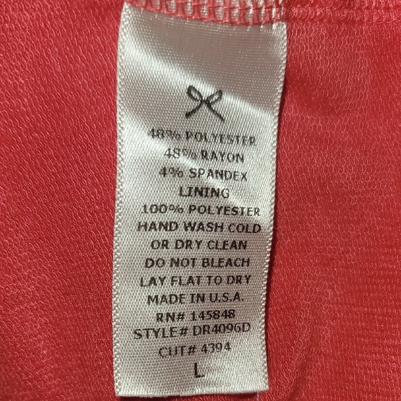 Coral Women's All In One Dress Sz:L - Picture 10 of 10